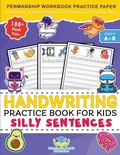 Cover: Handwriting Practice Book for Kids Silly Sentences - Scholastic Panda Education