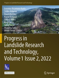 Enlarge image Cover: Progress in Landslide Research and Technology, Volume 1 Issue 2, 2022 - Springer