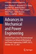 Cover: Advances in Mechanical and Power Engineering - Springer