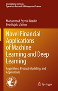 Cover: Novel Financial Applications of Machine Learning and Deep Learning - Springer