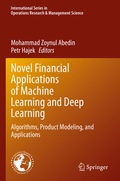 Cover: Novel Financial Applications of Machine Learning and Deep Learning - Springer