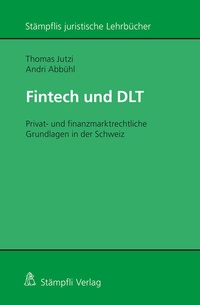 Abbildung von: Fintech und DLT - Stämpfli Verlag