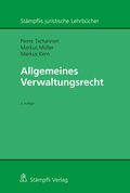 Cover: Allgemeines Verwaltungsrecht - St&auml;mpfli Verlag