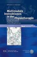 Cover: Multimodale Instruktionen in der Physiotherapie - Universit&auml;tsverlag Winter