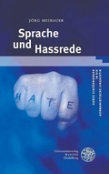 Cover: Sprache und Hassrede - Universit&auml;tsverlag Winter