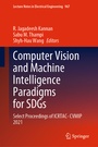 Cover: Computer Vision and Machine Intelligence Paradigms for SDGs - Springer