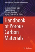 Cover: Handbook of Porous Carbon Materials - Springer