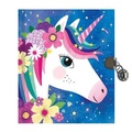 Cover: Unicorn Locked Diary - Galison