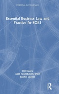 Cover: Essential Business Law and Practice for SQE1 - Routledge