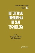 Cover: Interfacial Phenomena in Coal Technology - CRC Press