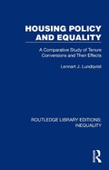 Cover: Housing Policy and Equality - Routledge
