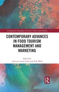 Cover: Contemporary Advances in Food Tourism Management and Marketing - Routledge