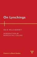 Cover: On Lynchings - Humanities Press