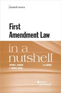 Cover: First Amendment Law in a Nutshell - West Academic Press
