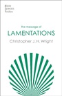 Cover: The Message of Lamentations - Inter-Varsity Press