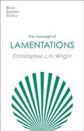 Cover: The Message of Lamentations - Inter-Varsity Press