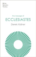 Cover: The Message of Ecclesiastes - Inter-Varsity Press