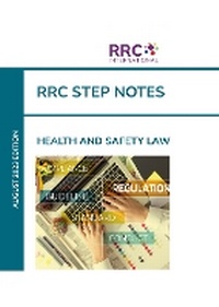 Enlarge image Cover: RRC STEP Note: Health and Safety Law - RRC International