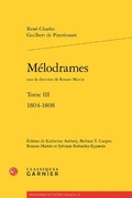 Cover: Melodrames - Classiques Garnier