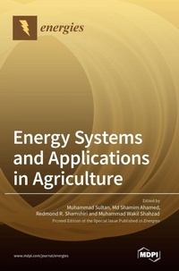 Enlarge image Cover: Energy Systems and Applications in Agriculture - MDPI AG