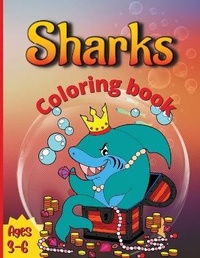 Enlarge image Cover: Sharks Coloring Book - Ionut Tudor