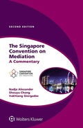 Cover: Singapore Convention on Mediation - Wolters Kluwer
