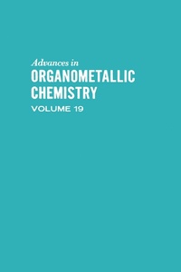 Abbildung von: Advances in Organometallic Chemistry - Academic Press