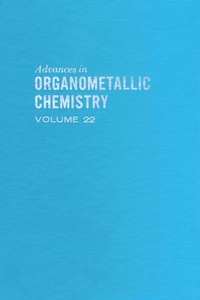 Abbildung von: Advances in Organometallic Chemistry - Academic Press