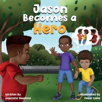 Enlarge image Cover: Jason Becomes a Hero - Hawkins Divine Print