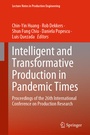 Cover: Intelligent and Transformative Production in Pandemic Times - Springer