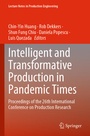 Cover: Intelligent and Transformative Production in Pandemic Times - Springer