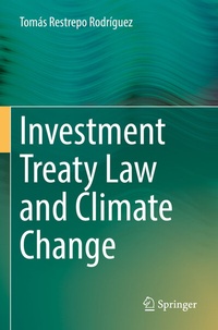 Abbildung von: Investment Treaty Law and Climate Change - Springer