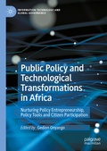 Cover: Public Policy and Technological Transformations in Africa - Palgrave Macmillan