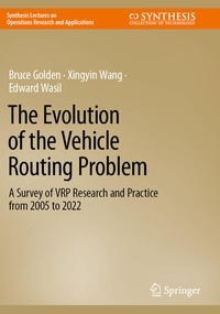 Enlarge image Cover: The Evolution of the Vehicle Routing Problem - Springer