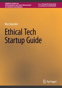 Enlarge image Cover: Ethical Tech Startup Guide - Springer