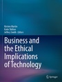 Cover: Business and the Ethical Implications of Technology - Springer