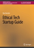 Cover: Ethical Tech Startup Guide - Springer