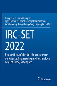 Enlarge image Cover: IRC-SET 2022 - Springer