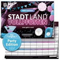 Abbildung von: DENKRIESEN - STADT LAND VOLLPFOSTEN® - PARTY EDITION - "Jetzt geht's rund." - DENKRIESEN