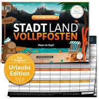 Abbildung von: DENKRIESEN - STADT LAND VOLLPFOSTEN® - URLAUBS EDITION - "Meer im Kopf." - A4 - DENKRIESEN
