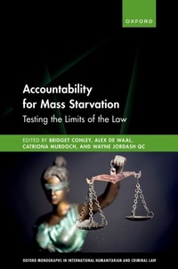 Enlarge image Cover: Accountability for Mass Starvation - OUP eBook