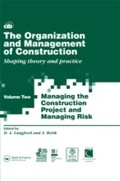 Cover: The Organization and Management of Construction - Routledge