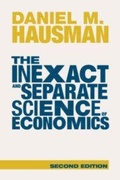 Cover: The Inexact and Separate Science of Economics - Cambridge University Press