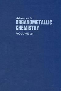 Abbildung von: Advances in Organometallic Chemistry - Academic Press
