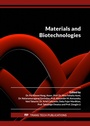 Cover: Materials and Biotechnologies - Trans Tech Publications Ltd