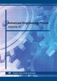 Enlarge image Cover: Advanced Engineering Forum Vol. 47 - Trans Tech Publications Ltd