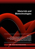 Cover: Materials and Biotechnologies - Trans Tech Publications Ltd