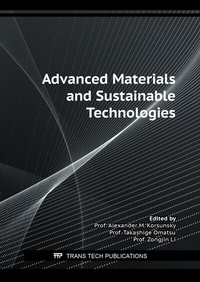 Abbildung von: Advanced Materials and Sustainable Technologies - Trans Tech Publications Ltd