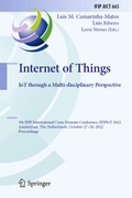 Cover: Internet of Things. IoT through a Multi-disciplinary Perspective - Springer