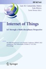 Cover: Internet of Things. IoT through a Multi-disciplinary Perspective - Springer